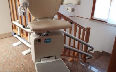 Installato a Ravenna il nuovo montascale a poltroncina 4000 Style